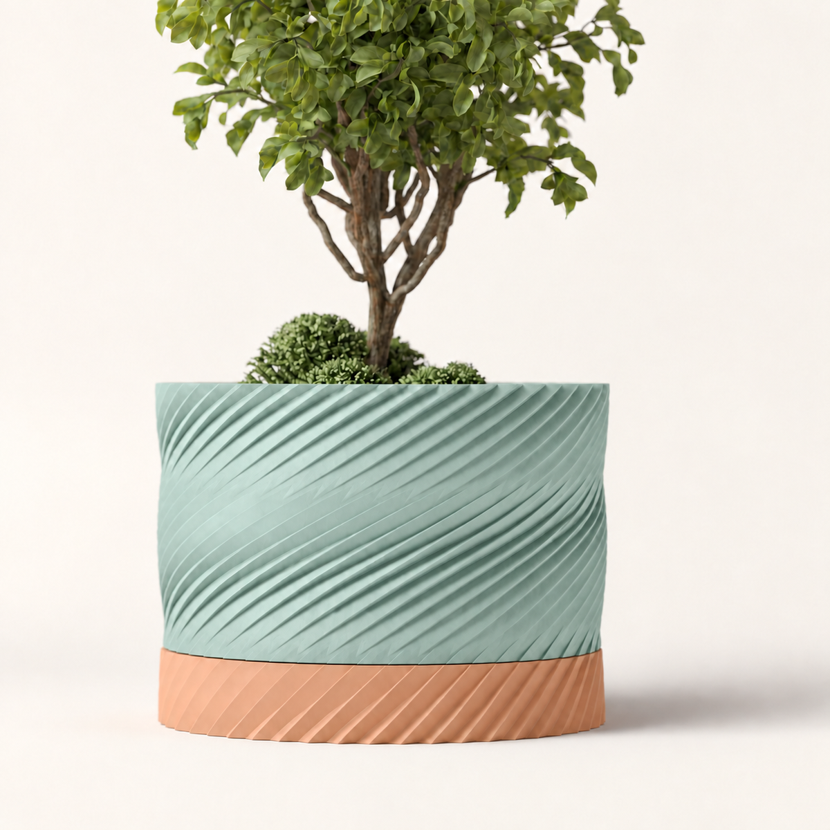 Novimea — Mint / Apricot. Farbvisualisierung nach Originaldesign; Lieferumfang laut Produktbeschreibung.