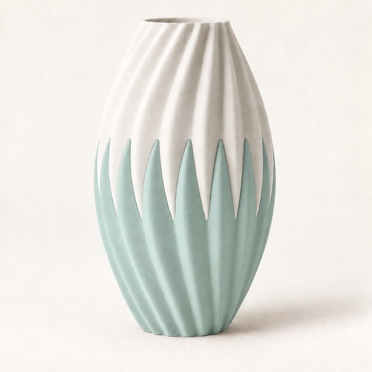 Novimea — Elfenbein / Mint. Farbvisualisierung nach Originaldesign; Lieferumfang laut Produktbeschreibung.