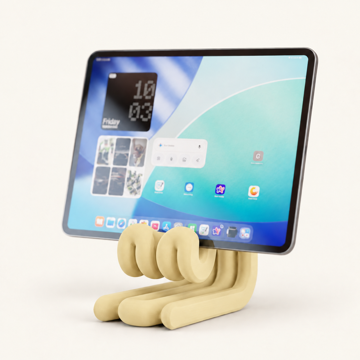 Novimea — Buttergelb. Farbvisualisierung nach Originaldesign; Lieferumfang laut Produktbeschreibung.